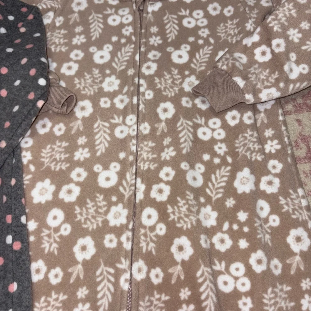 Fleece Footie Pajamas Bundle 3T Girl